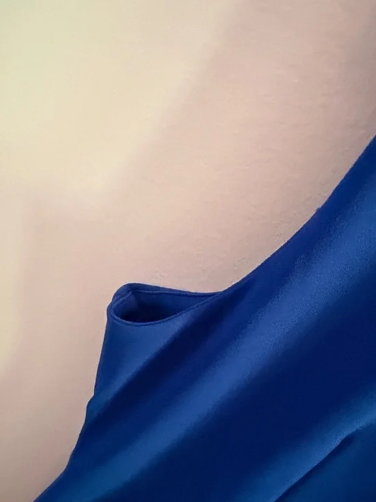 Calvin Klein Bold Blue Knot Accent Sheath Midi Dress • Sleeveless • Size16 • GPC - Picture 4 of 14